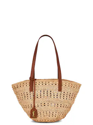 Small Panier Raffia Bag | Revolve Clothing (Global)