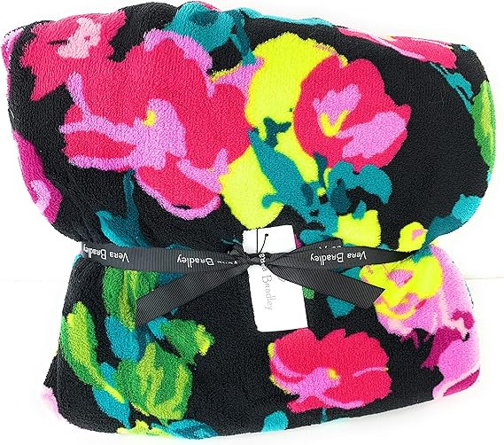 Vera Bradley Throw Blanket 80" x 50" Hilo Meadow | Amazon (US)