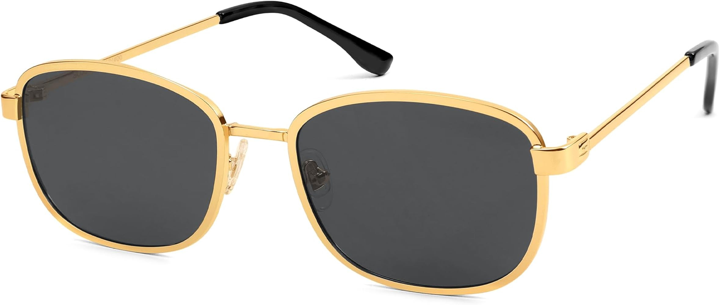 SOJOS Retro Rectangle Polarized Sunglasses for Women Men Vintage 90s Style Rectangular Frame Sunn... | Amazon (US)