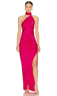 MISHA Emma Gown in Hot Raspberry from Revolve.com | Revolve Clothing (Global)