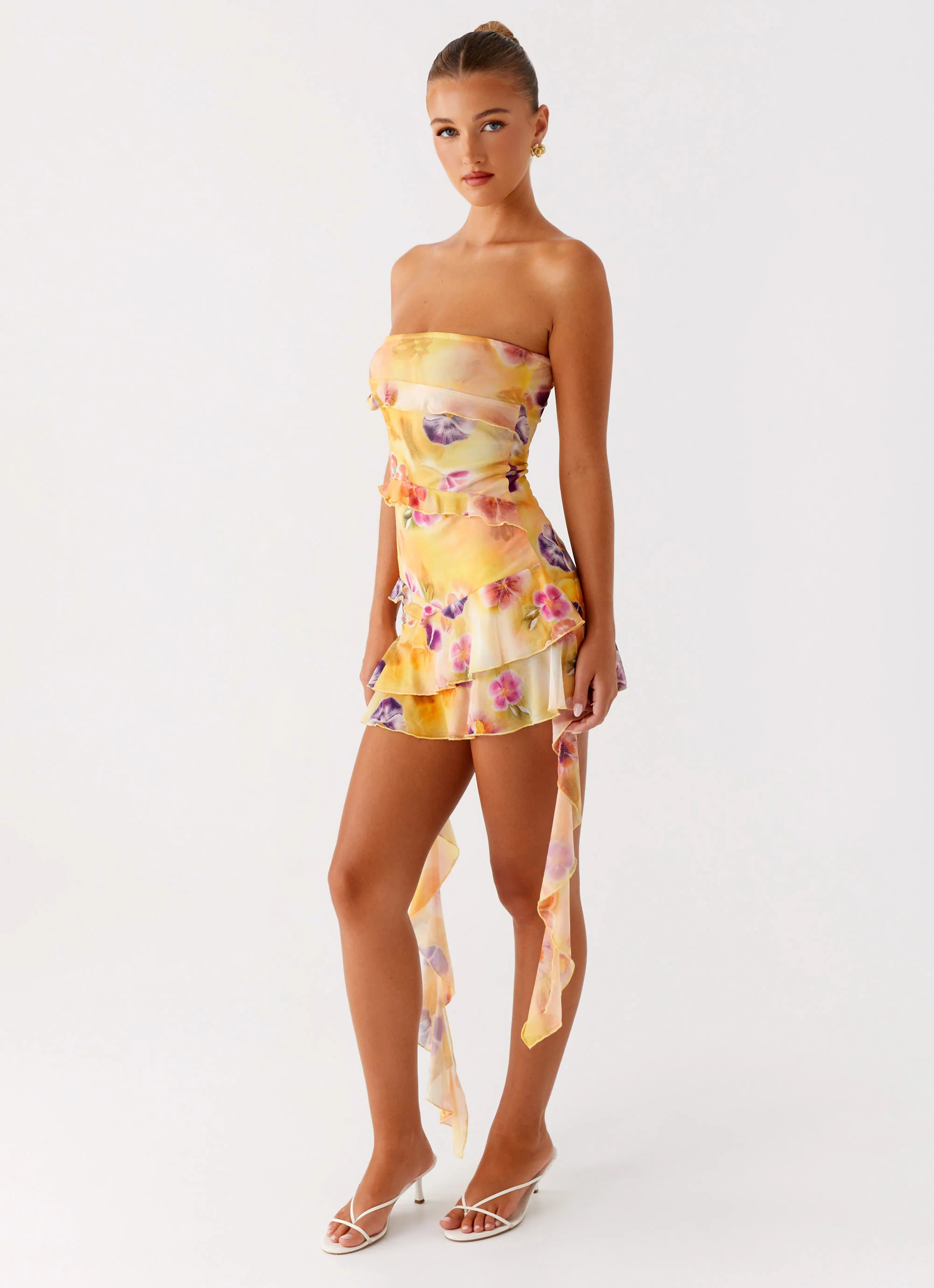 Macey Mini Dress - Sunburst Floral | Peppermayo (Global)