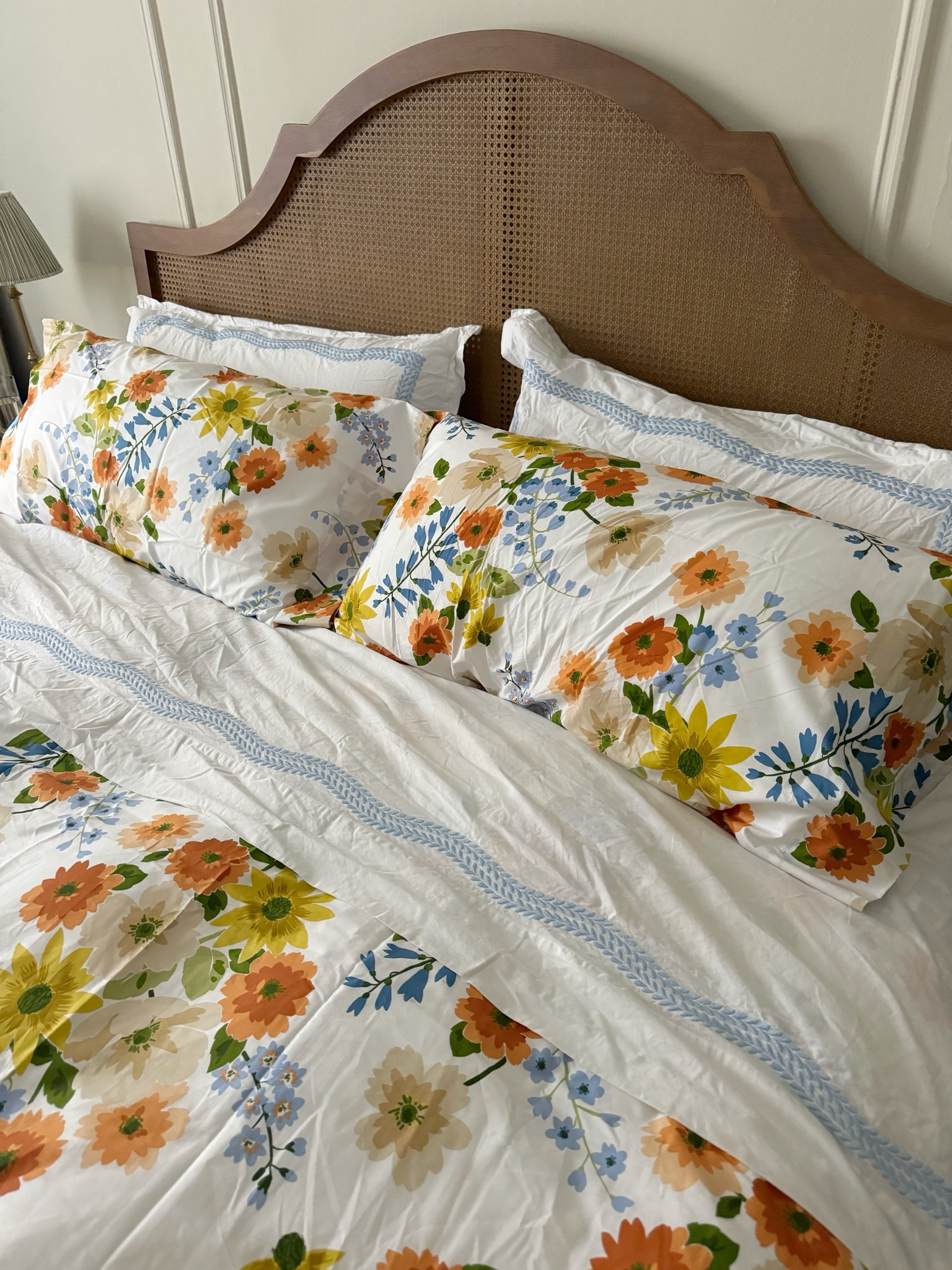 Fall bedding on sale💛💙🧡