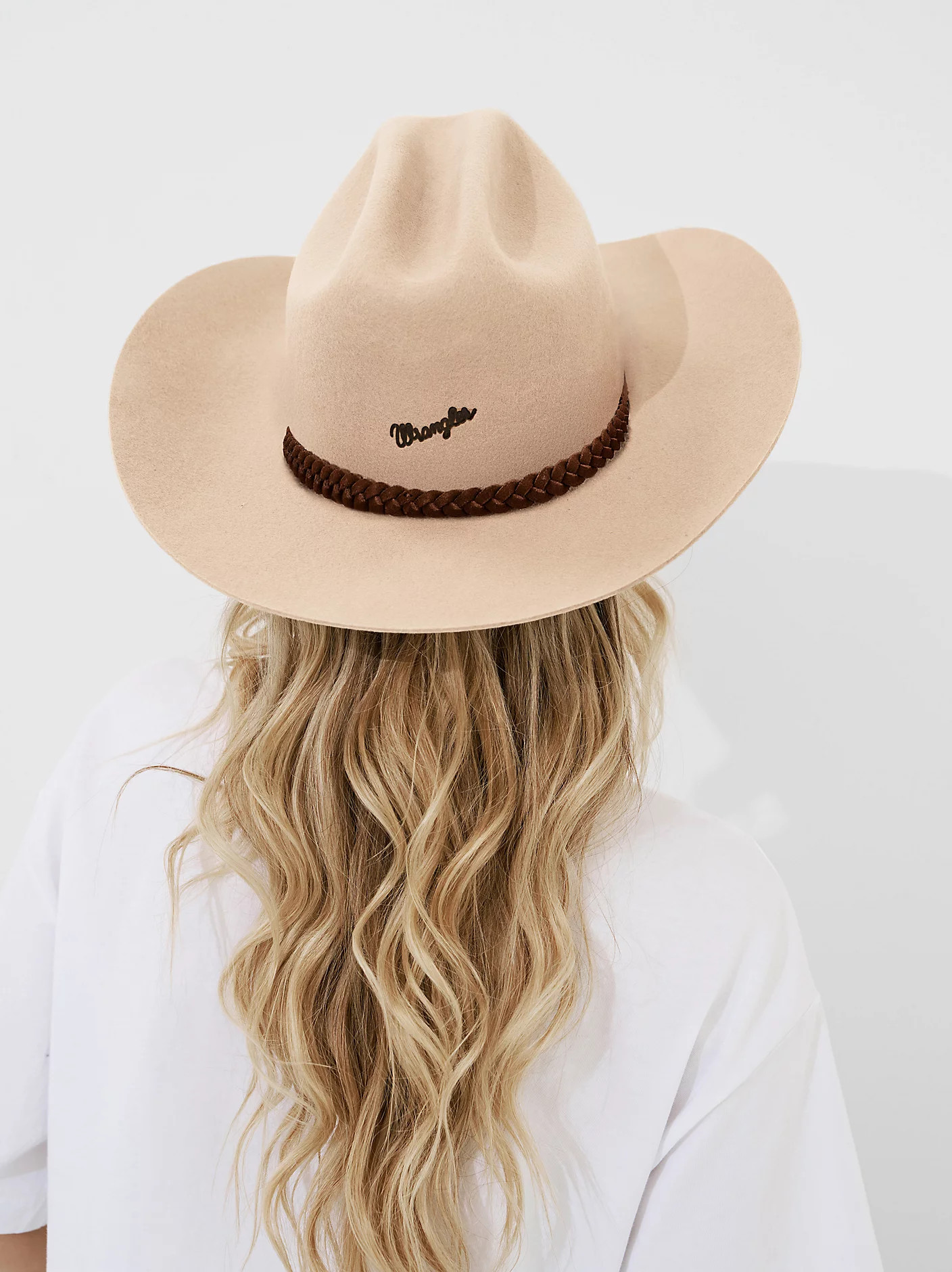 Women's Suede Braid Band Cowboy Hat | Wrangler