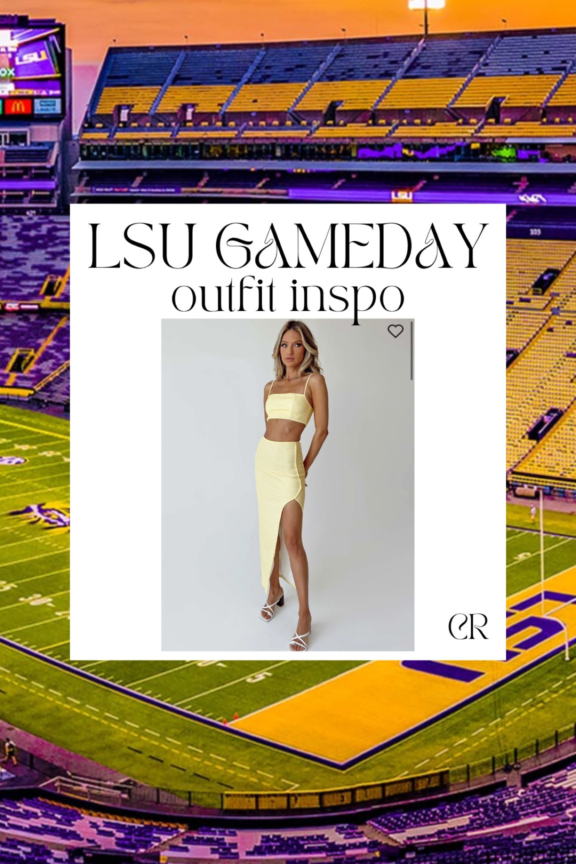 LSU COLLEGE FOOTBALL GAME DAY OUTFIT INSPO!!! 
#lsugameday #gamedayoutfitinspo
#lsu #collegeoutfitinspo #SECfootball 



#LTKU