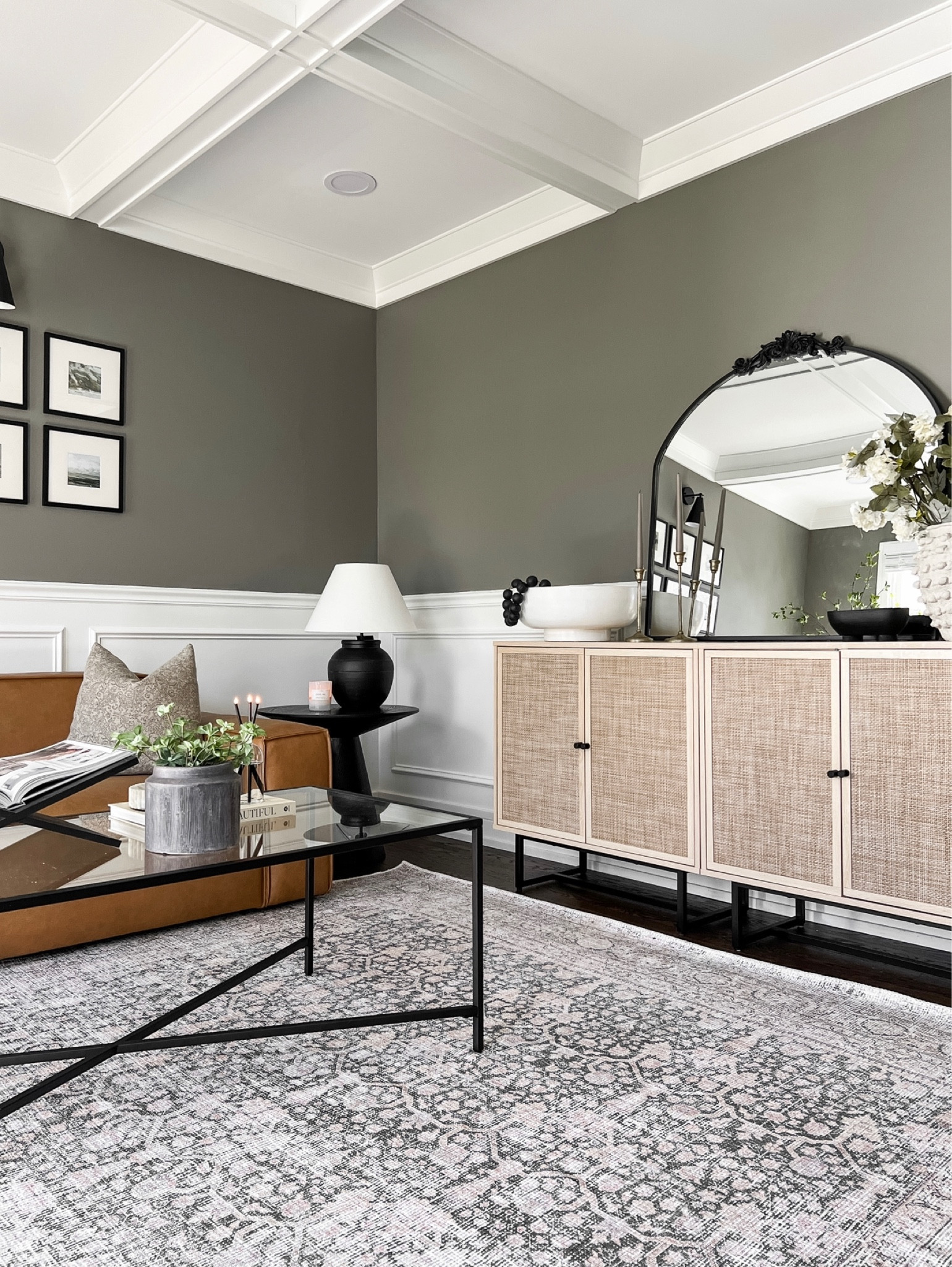 I used two sideboards to create this look of one. They’re great quality and under $250 each!! 

#LTKhome #LTKstyletip #LTKFind