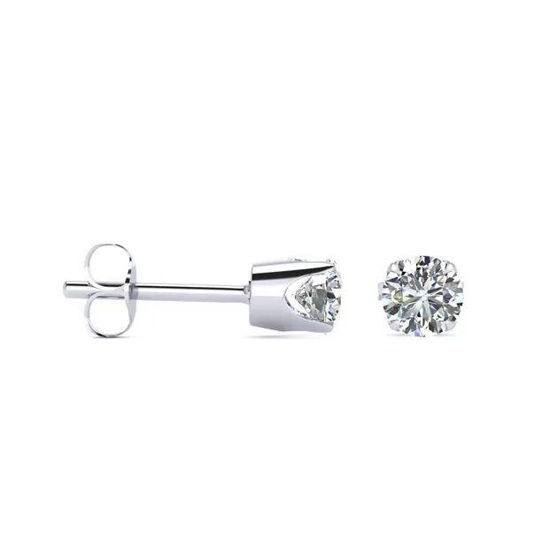 SuperJeweler 1/4 Carat Diamond Stud Earrings in Sterling Silver for Women, Teens and Girls! - Wal... | Walmart (US)
