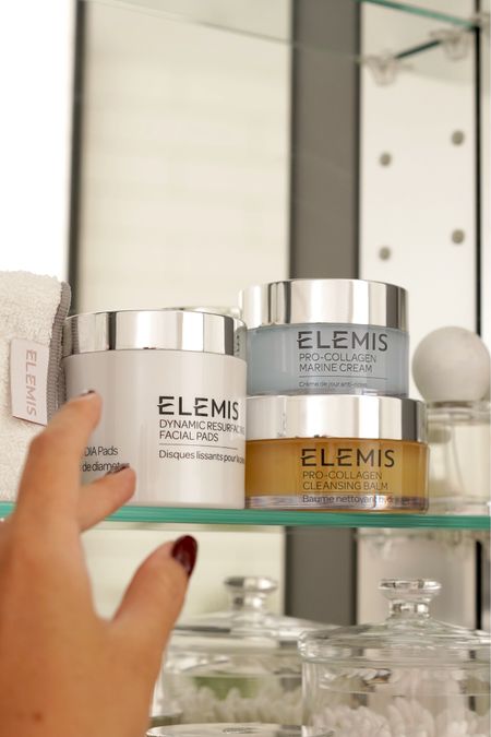 Sharing a look at three skincare staples from @elemis available at @sephora

Obsessed with the Pro-Collagen Cleansing Balm to remove every trace of makeup (even long wear formulas) to ensure skin is clean and well hydrated! (Also available in a fragrance free version called the Naked Pro-Collagen Cleansing Balm)

The Pro-Collagen Marine Cream is one of the best anti-aging moisturizers to help reduce the look of fine lines and wrinkles. Love the texture – it absorbs well, smooths, calms and hydrates beautifully. Also wears really well under makeup!

Also swear by the Dynamic Resurfacing Pads. These are among the best resurfacing exfoliator pads I’ve tried to lift dead skin cells and help with texture.

#ElemisPartner #sephora

#LTKBeauty
