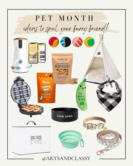 Happy Pet Month! Spoil your furry, four-legged friend with these fun dog finds! 

#LTKFamily #LTKGiftGuide #LTKFindsUnder100