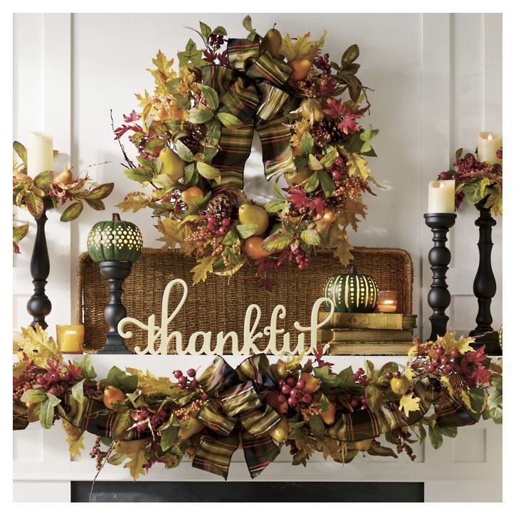 Finley Hill Mantel Swag | Grandin Road | Grandin Road