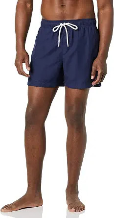 Amazon Essentials Men's Swim Trunks with Mesh Lining, Pockets, Drawstring Closure | Amazon (US)