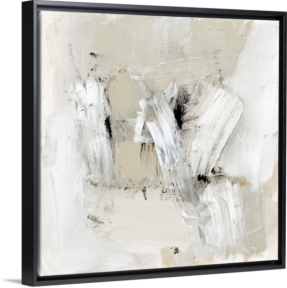Neutral Brushstrokes I Wall Art | Great Big Canvas - Dynamic
