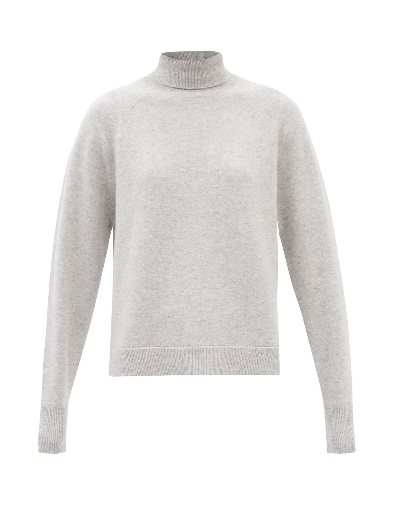 Roll-neck oversized cashmere sweater | Falke | Matches (UK)