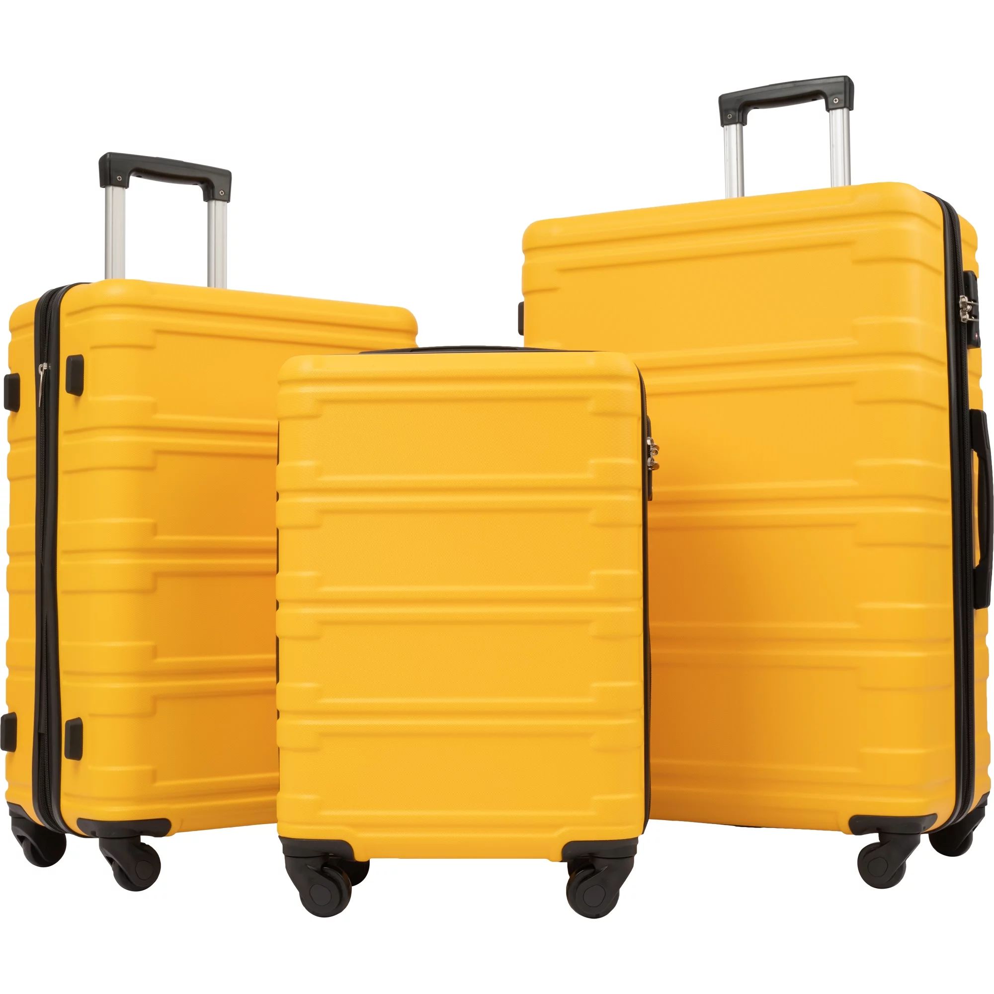 Spinner Suitcase Hardshell Luggage Sets 3 Pcs with TSA Lock Lightweight | Walmart (US)