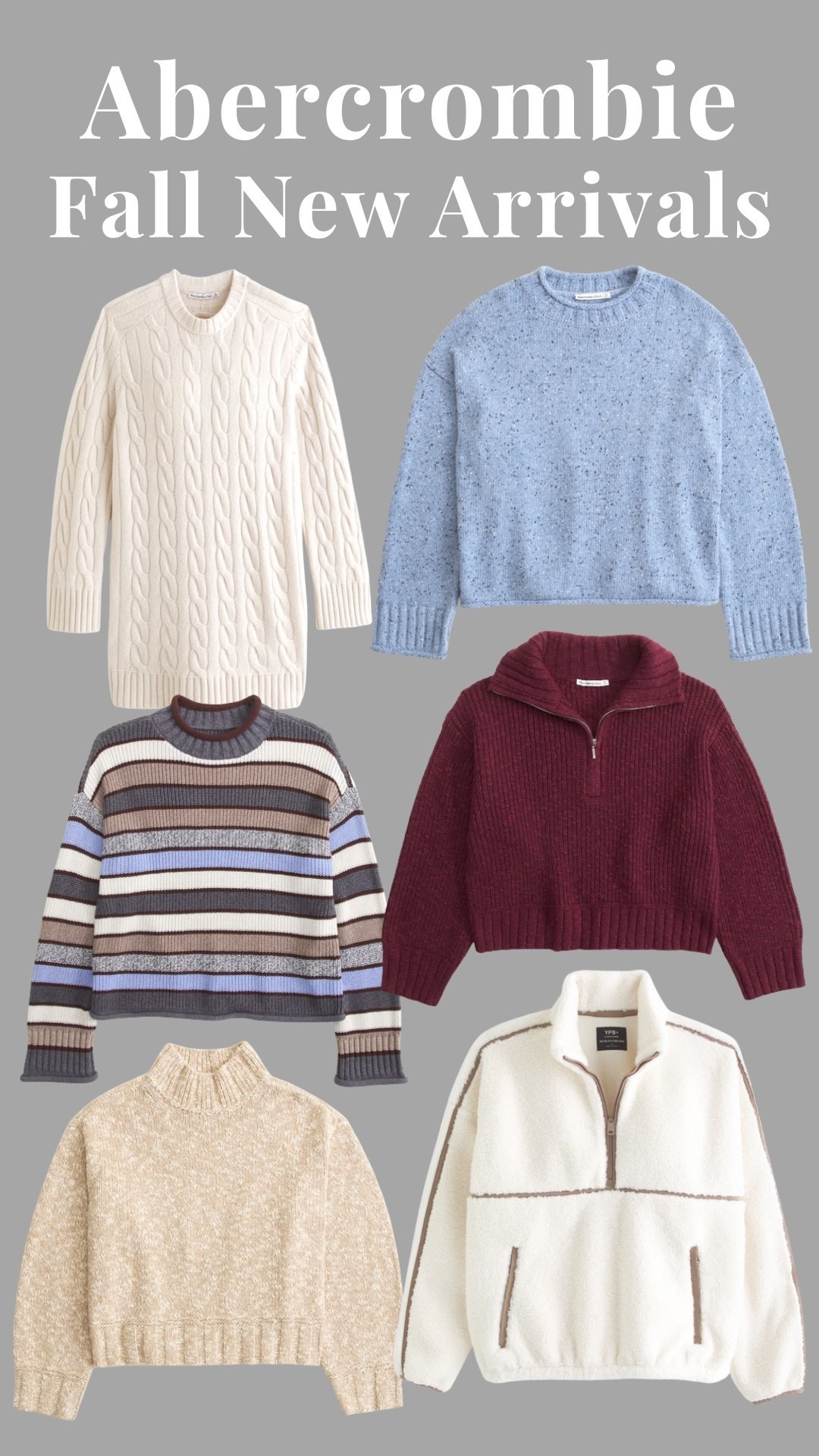 Abercrombie Fall New Arrivals 🍁

@abercrombie

#LTKSeasonal #LTKgrwm #LTKootd