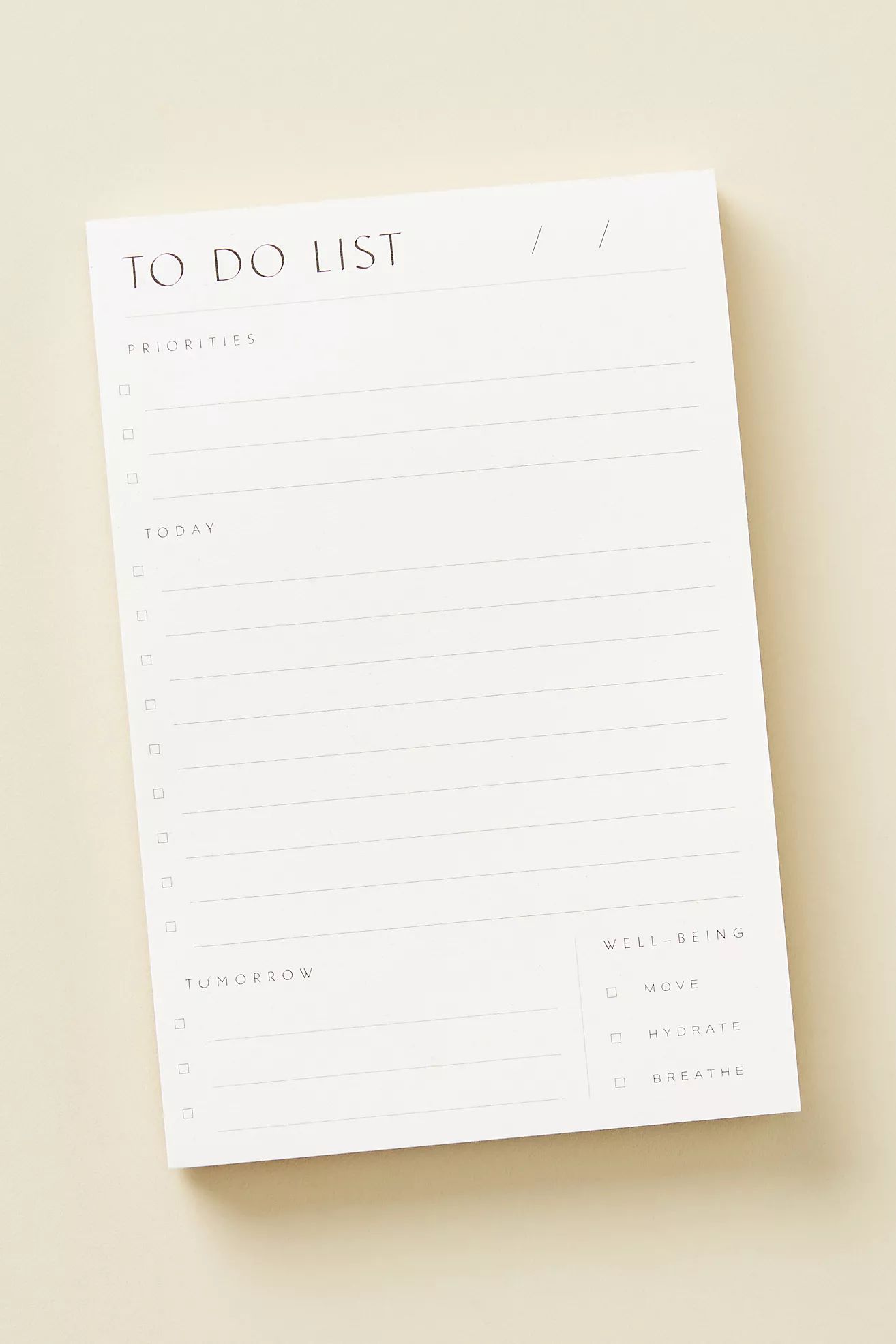 To Do List Pad | Anthropologie (US)