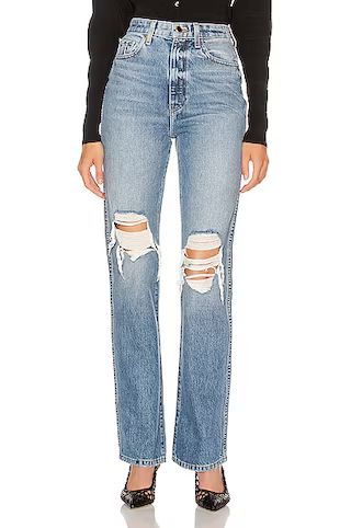 Danielle High Rise Stovepipe Jean | FWRD 