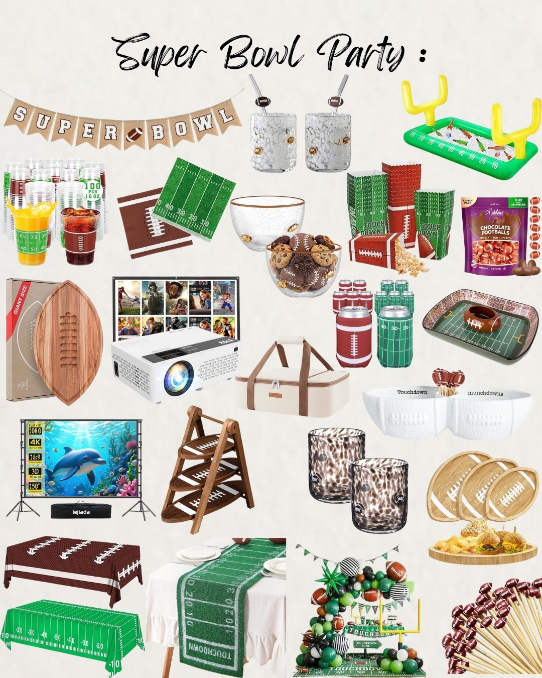 Super Bowl Party / Super Bowl Tailgate / Football Watch Party / Tailgate Party / Super Bowl Watch Party / Super Bowll

#LTKfoodie #LTKSeasonal