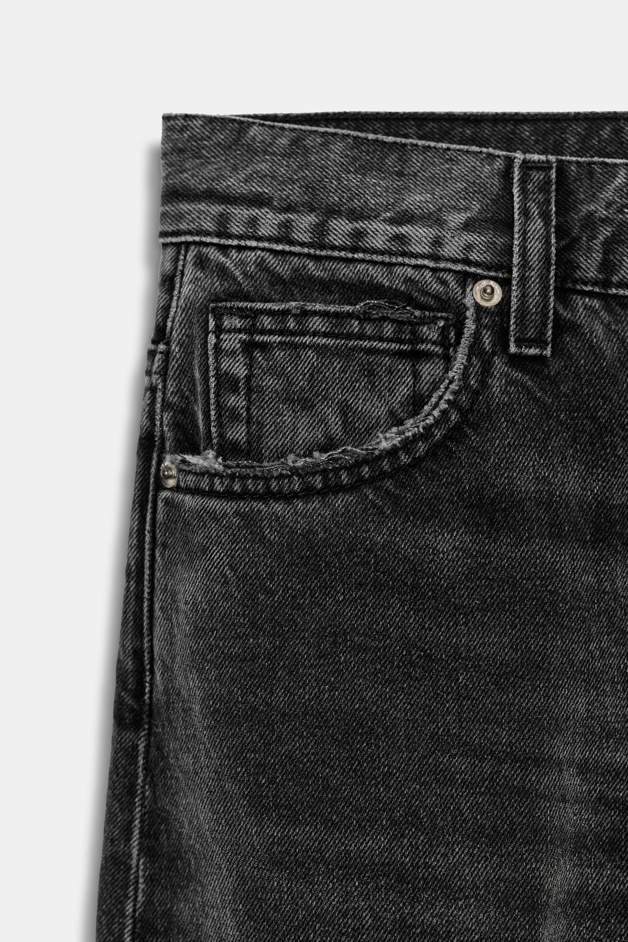 ZW COLLECTION BARREL HIGH-WAIST JEANS | Zara US