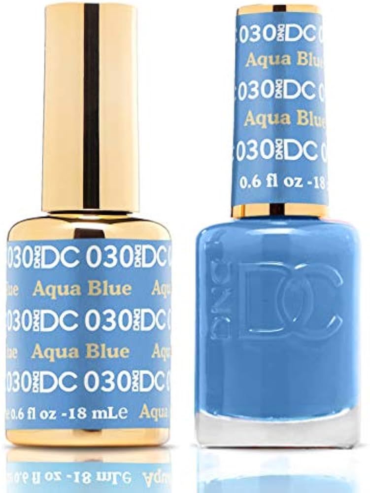 DND Premium DC Gel Set (DC 030 AQUA BLUE) | Amazon (US)