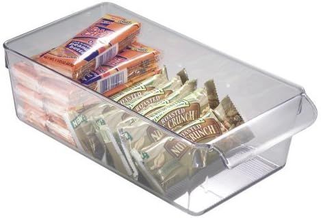 iDesign Linus Plastic Fridge and Freezer Storage Organizer Bin with Handle, Clear Container for F... | Amazon (CA)