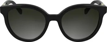 Le Pliage 52mm Gradient Round Sunglasses | Nordstrom