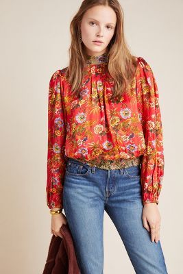 Toscana Peasant Blouse | Anthropologie (US)