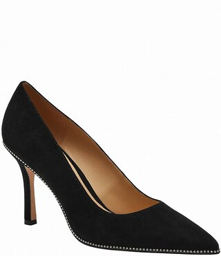 Samantha Suede Dress Pumps | Dillard's