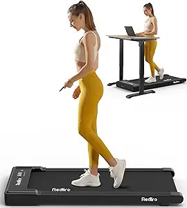 Redliro Walking Pad Treadmill Under Desk, Portable Mini Treadmill with Remote Control, Bluetooth,... | Amazon (US)