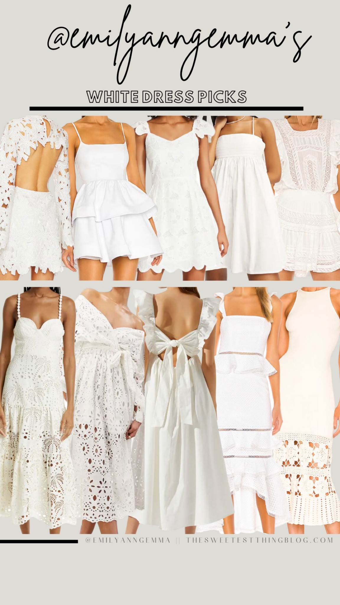 White dress. Lace dress. Bride dress. Graduation dress. White. Bride. Bridal. Wedding. Beach dress. Summer dress  

#LTKwedding #LTKstyletip