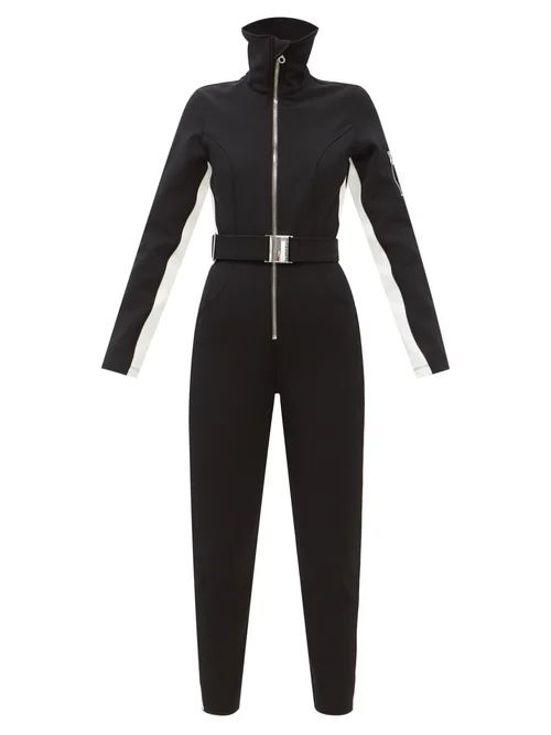 Cordova - Belted Nylon-blend Soft-shell Ski Suit - Womens - Black | Matches (US)