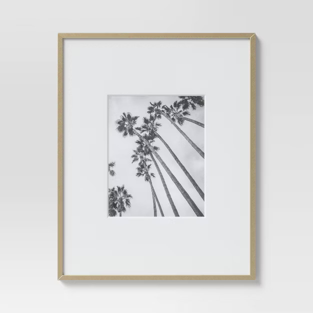 Thin Gallery Oversized Image Frame Brass - Project 62™ | Target