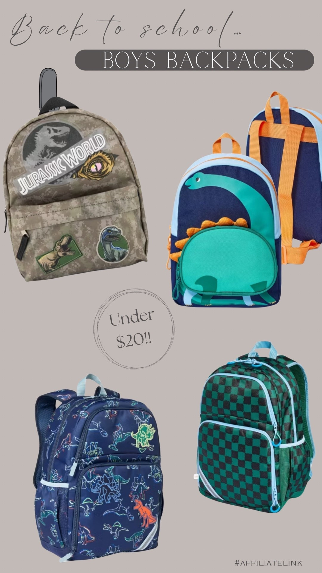 Back to SCHOOL 💙


Backpacks, boys backpack, elementary backpack, kids school supplies, little boys bag 


#target 

#LTKFamily #LTKKids #LTKFindsUnder50