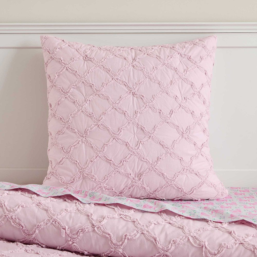 Roller Rabbit Jena Ruffle Euro Sham | Pottery Barn Teen
