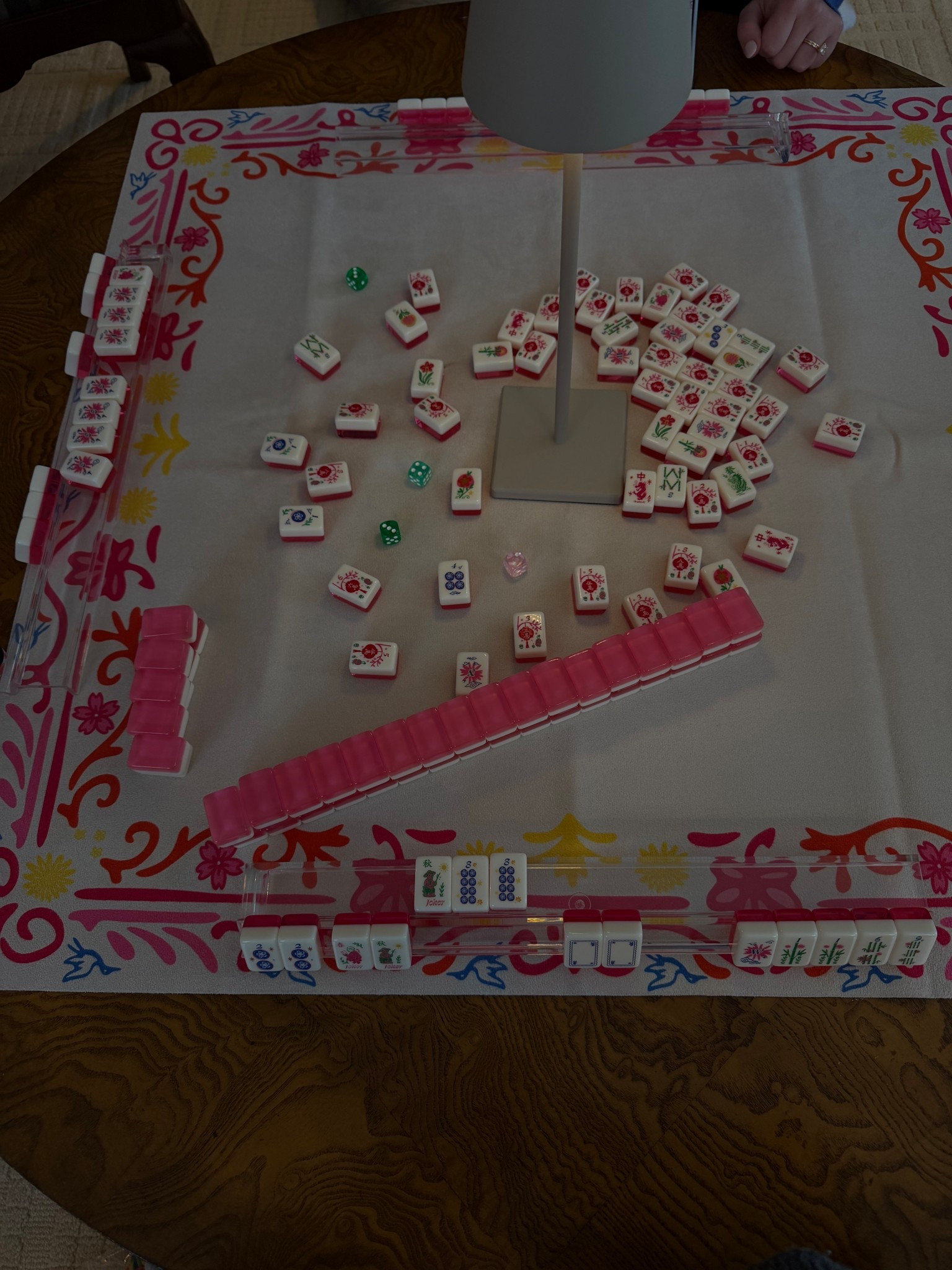 play mahjong once & you’ll become obsessed i promise! love my cute & affordable set 💛 #mahjong
