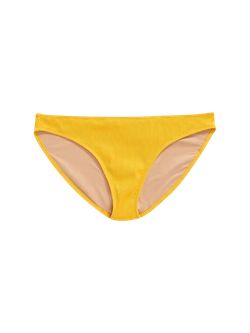 Low-Rise Classic Rib-Knit Bikini Swim Bottoms for Women | Old Navy (US)