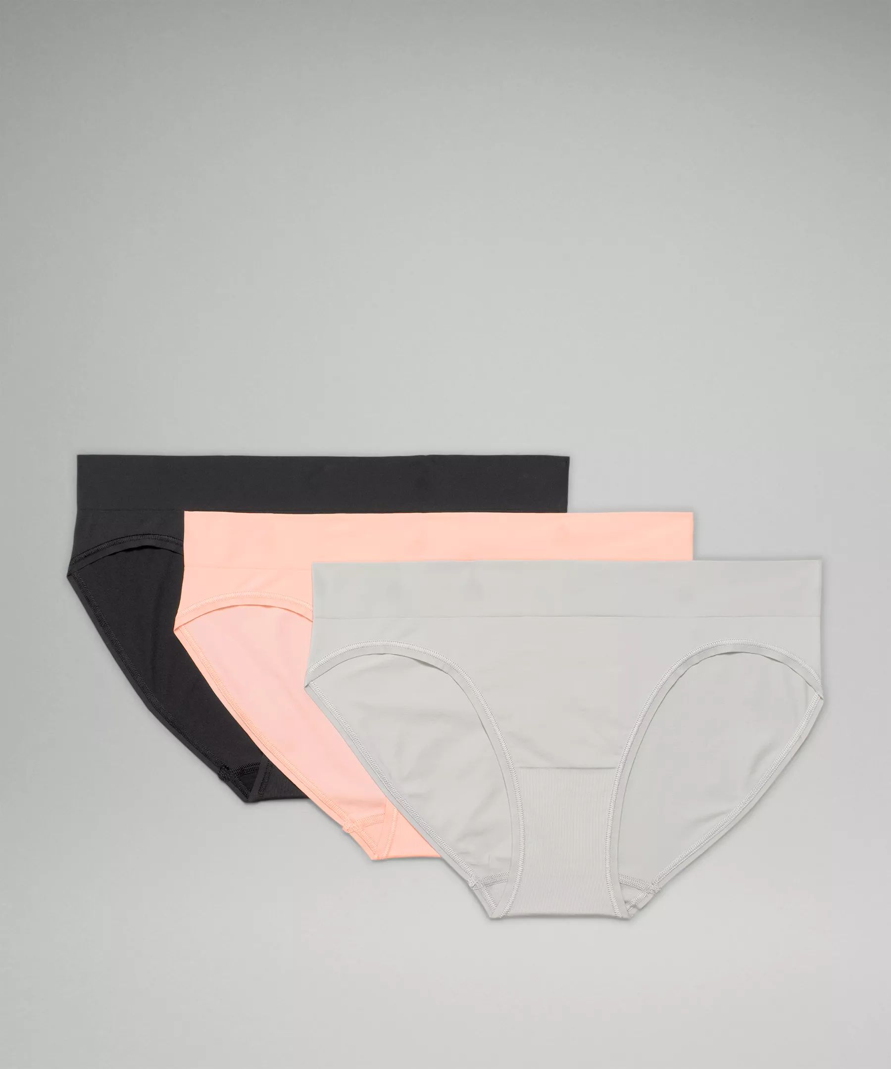 Seamless Mid-Rise Bikini Underwear 3 Pack | Lululemon (US)