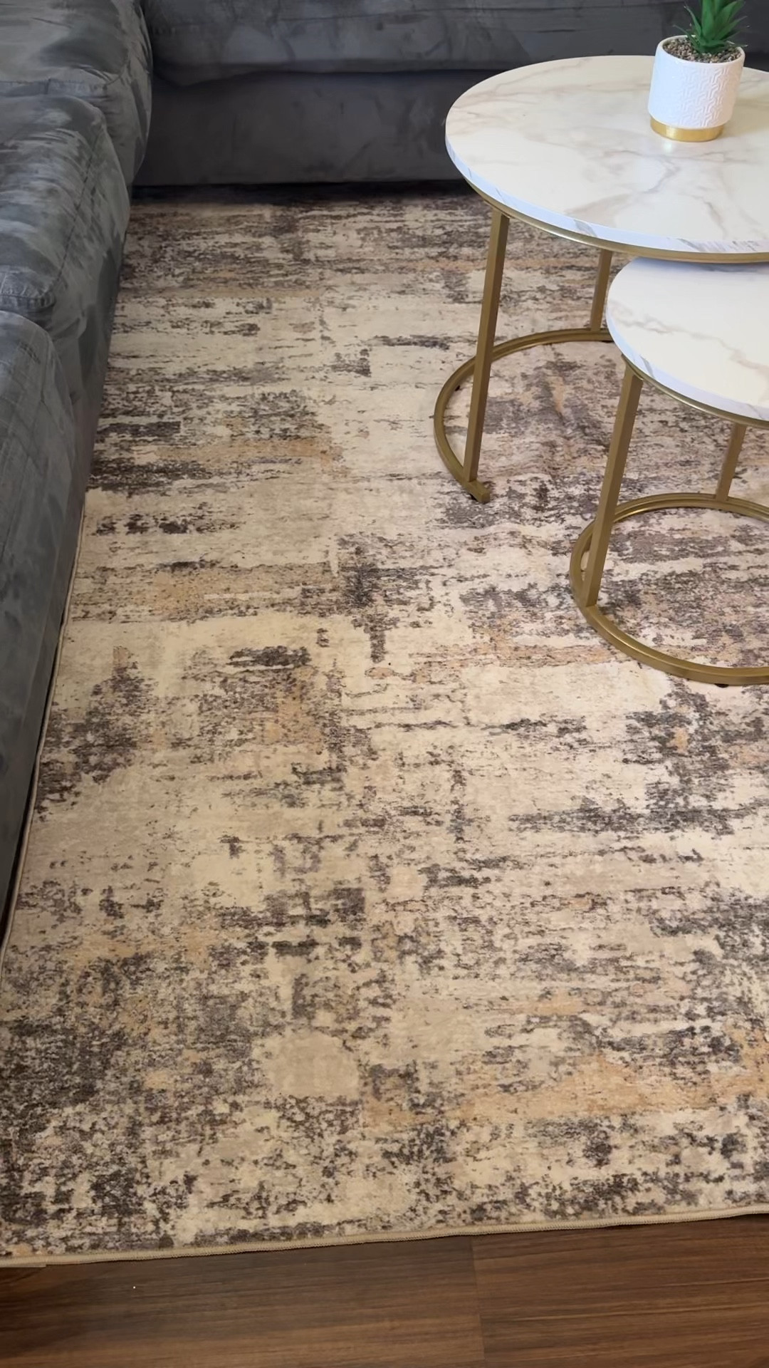 My hubs found this area rug and I’m loving it! 

#LTKHome #LTKFindsUnder50 #LTKVideo