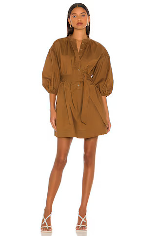 L'Academie Nadia Dress in Brown from Revolve.com | Revolve Clothing (Global)