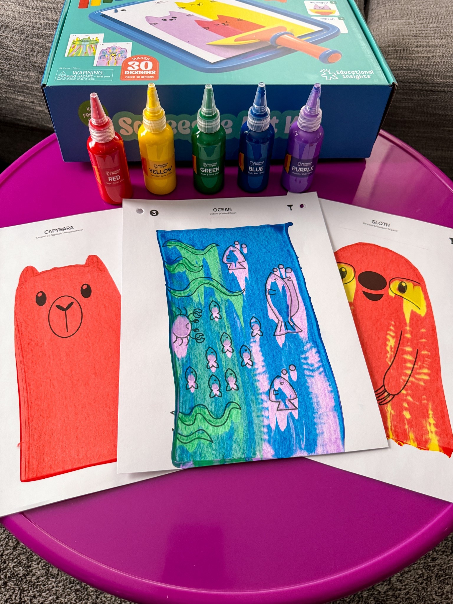 If you’re looking for a screen-free activity for kids that’s actually easy to set up and not a huge mess, this Squeegee Art Kit is such a good one. Kids can paint, create different designs, and be creative without the typical paint chaos everywhere. Perfect for rainy days, quiet time, homeschool activities, or after school play. This would also make a great birthday or Christmas gift for kids who love arts and crafts and DIY projects.

#screenfreeactivities #kidsartkit #kidsactivities #messfreeart #educationaltoys #homeschoolactivities #toddleractivities #preschoolactivities #giftideasforkids #kidsdiy

#LTKmomlife #LTKKids