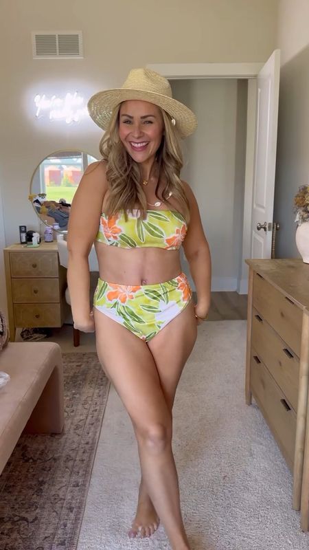 Swimsuit is 30% off at Target today!! I’m wearing a Medium in both 👙 

Hat is from Shopbop (also linked) 

#LTKfindsunder50 #LTKswim #LTKstyletip