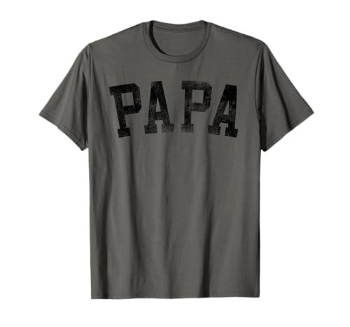Best Papa Gifts For Father's Day Papa - Classic Bold Font Birthday Papa T-Shirt | Amazon (US)