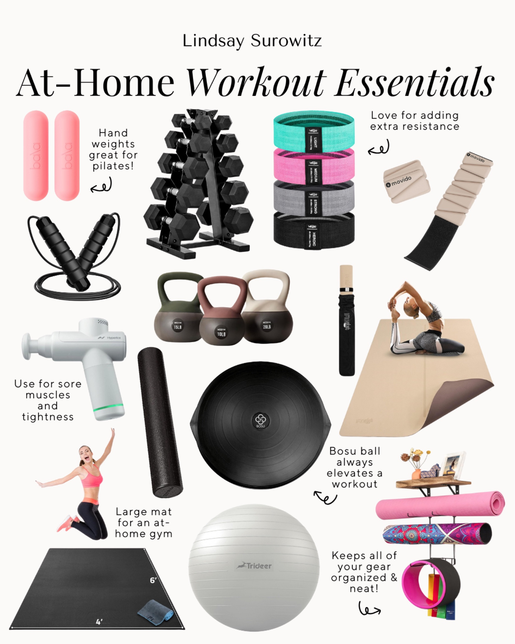 At-home workout essentials 💪

#LTKActive #LTKHome #LTKFitness