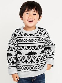 SoSoft Oversized Holiday Graphic Sweater for Toddler Boys | Old Navy (US)
