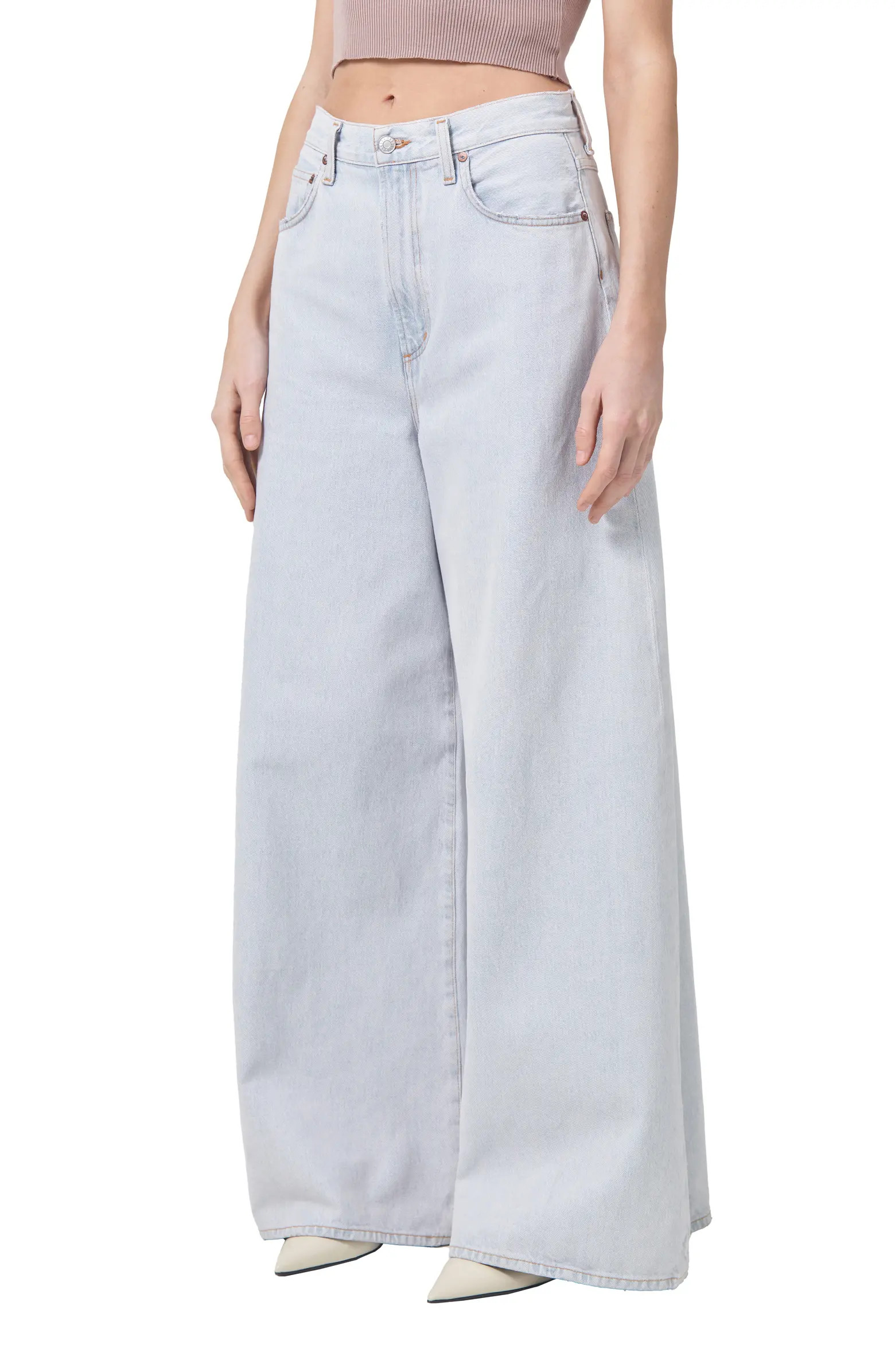 Nolan High Waist Wide Leg Jeans | Nordstrom