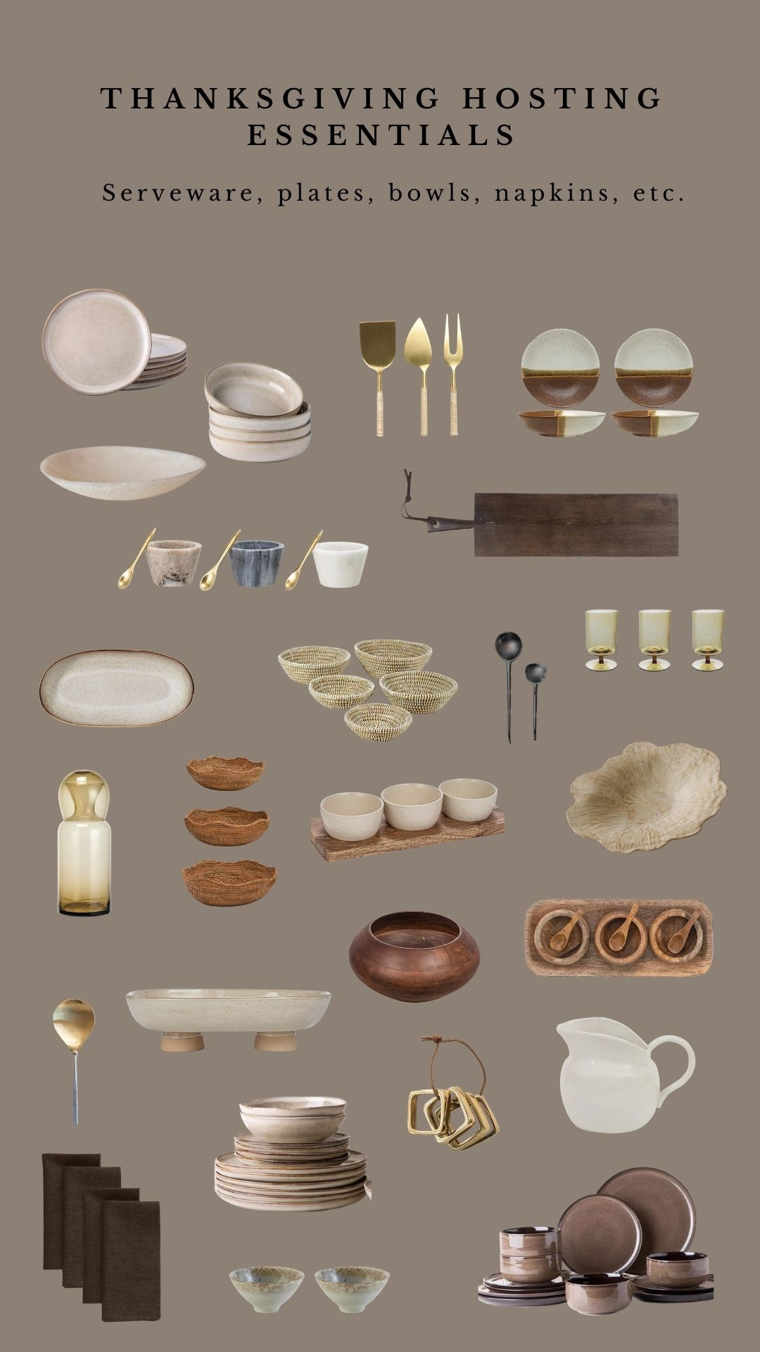 Thanksgiving hosting essentials! 

#LTKHome #LTKSeasonal #LTKHoliday