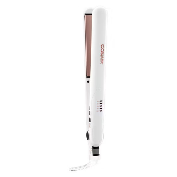 Conair Double Ceramic Flat Iron - White - 1" | Target