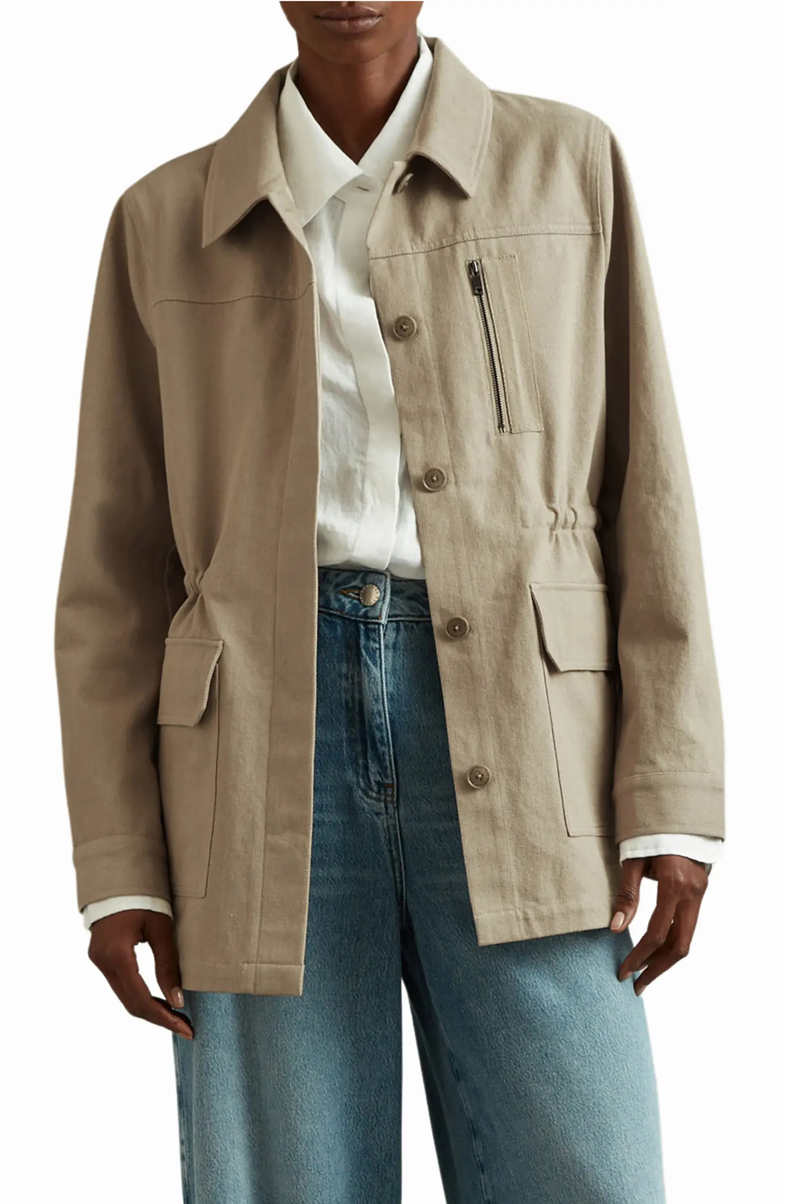 Brooklyn Cotton Utility Jacket | Nordstrom