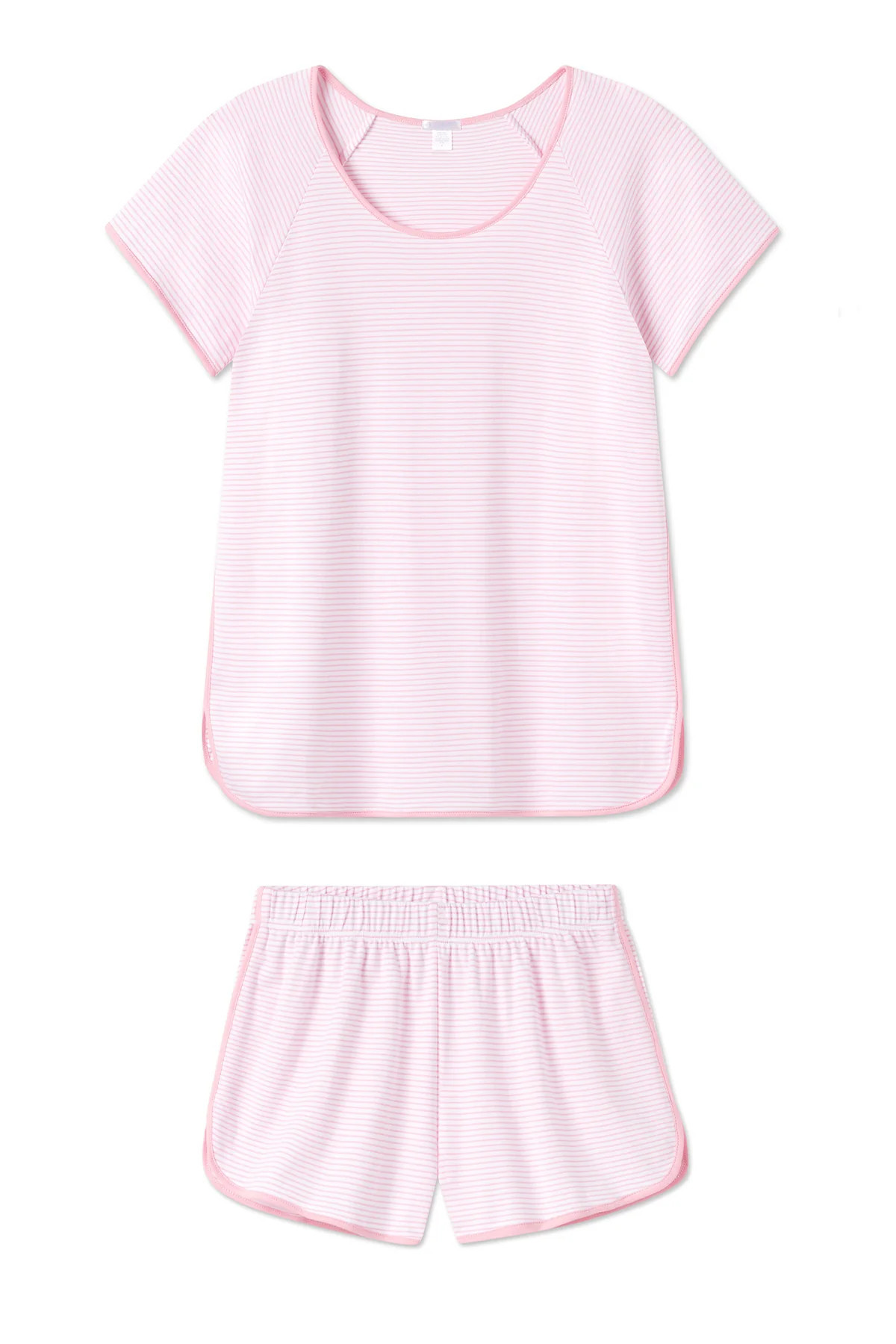 Pima Shorts Set in Lily | Lake Pajamas