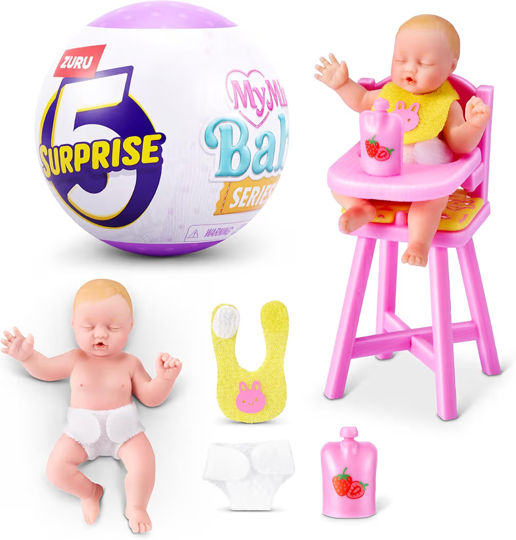 ZURU My Mini Baby Series 2 Collectible Mystery Capsule Miniature Baby Single Capsule | Amazon (US)
