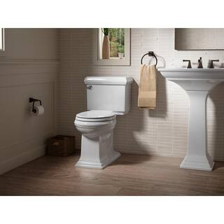 KOHLER Memoirs Classic 2-Piece 1.28 GPF Single Flush Round Toilet with AquaPiston Flushing Techno... | The Home Depot